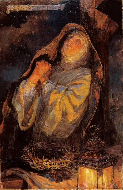 José Garnelo y Alda - Dolorosa